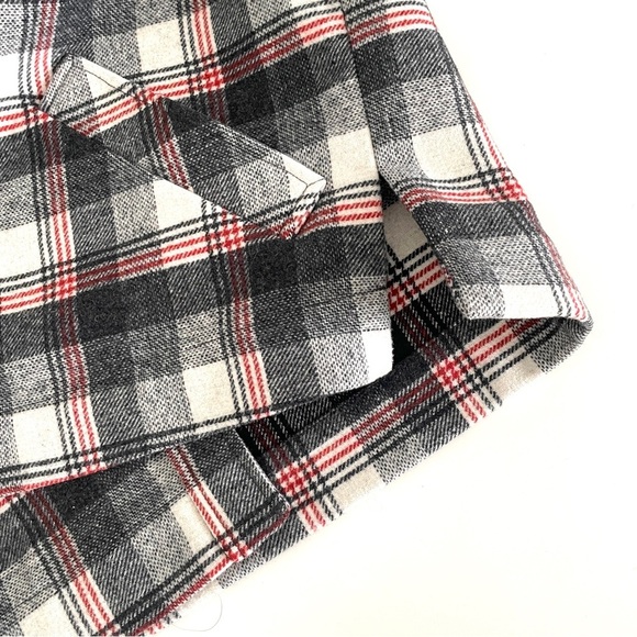 Reformation Woodside Plaid Shacket Jacket - Picture 9 of 15
